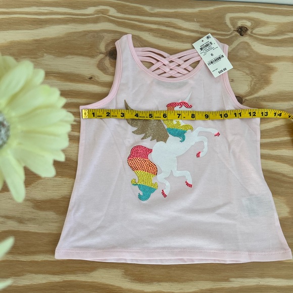 Epic threads blushing bride unicorn print  size 6 - Picture 6 of 7